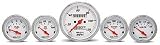 Auto Meter 1302 Arctic White In-Dash Gauge Kit