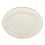Lenox Hayworth Gold Banded Ivory China 16 Oval Platter