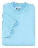 Port & Company - Youth 100% Cotton Essential T-Shirt, M, Aquatic Blue