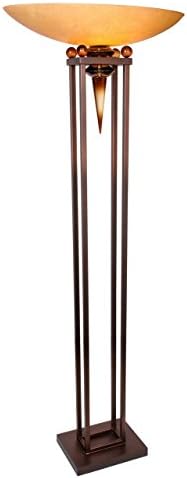 Van Teal 752781 Triumphant You Will Remember Torchiere, Copper/Black