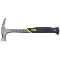 Stanley Flat Max 51-944 20-Ounce AntiVibe Rip Claw Nailing Hammer