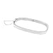 Sterling Silver 5mm Square Bangle Bracelet