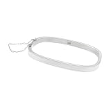 Sterling Silver 5mm Square Bangle Bracelet