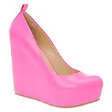 ALDO Calcagni - Women Wedge Shoes - Medium Purple - 6