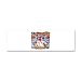 21 x 7 Wall Vinyl Sticker Southern Girl Rebel Flag With Guns Cowgirl