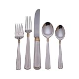 Review REED BARTON  / Reed & Barton Golden Ashmont Sterling Carving Fork
