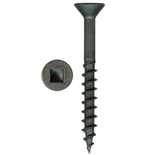 8 x 2 HighPoint XT Square Drive Woodworking Screws, Flat Head, Dry Lube, 100 pc