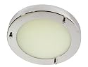 Rondo Bathroom Ceiling Fitting Polished Chrome Finish  G9 Bulb