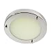 Rondo Bathroom Ceiling Fitting Polished Chrome Finish  G9 Bulb