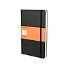 Moleskine Classic Notebook, Large, Ruled, Black, Hard Cover (5 x 8.25) (Classic Notebooks)