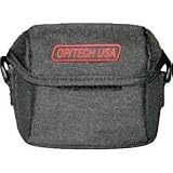 Op/Tech Small Hipster Pouch, Universal Belt Pouch for Film or Digital Cameras, 4w x 3h x 1d, Color Black