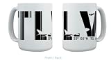 Tel Aviv Airport Code TLV Israel Mug