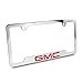 GMC in Red Chrome Metal 50 States License Plate Frame