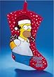 Simpsons Homer D'Oh Ho Ho Holiday Stocking