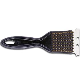 Charcoal Companion Short Handled Grill Brush by Charcoal Companion