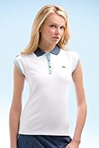 Short Sleeve Active Stretch Pique Contrast Tipped Polo