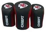 Kansas City Chiefs Set of 3 Barrel Headcovers