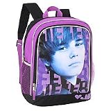 Justin Bieber Bieber Backpack - Purple and Black 16