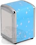 Napkin Dispenser Blue with Stars