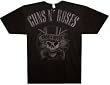 GUNS N ROSES - Top Hat - Black 30 Singles Ringspun Cotton Slimfit T-shirt