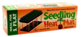 Hydrofarm 20"x20" Seedling Heat Mat 45watts