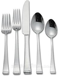 R&B EveryDay Gatehouse 45pc. Flatware Set 18/0 Stainless Steel, Service for 8