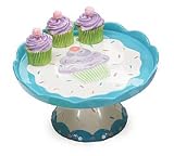 Review  0890137 / Whimsical Cupcake Pedestal Cake Plate/Stand For Kitchen Decor And Party