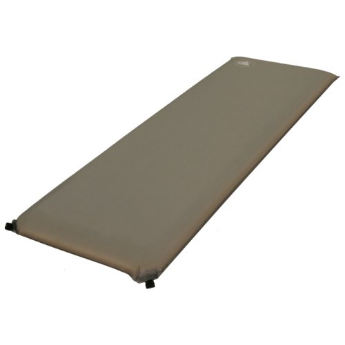 10T selbstaufblasende Isomatte TOM 1000, beige, 193x63x10 cm
