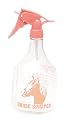 Clear PVC Bottle - 36 oz - Neon Orange