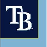 Tampa Bay Rays Paper Lunch Napkins (24 Pack)