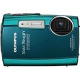Olympus Stylus Tough 3000 12 MP Digital Camera with 3.6x Wide Angle Zoom and 2.7-inch LCD (Green)