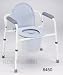 Bedside Commode - Includes Back, Pail, & Splash Guard - Each