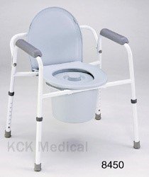 Buy Bedside Commode - Includes Back, Pail, & Splash Guard - Each (NovaOrtho-Med, Inc, Health & Personal Care, Products, Health Care, Medical Supplies & Equipment, Bathroom Aids & Safety, Toilet Seats & Commodes, Bedside Commodes)