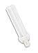 22 Watt Plug-In Compact Fluorescent Light Bulb / PL-C 15MM / 2-Pin Quad Tube / 2700K Color Temperature