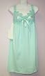Contessa Di Roma 011 Lace Trimmed Cotton Chemise in Mint (Sizes S-3X)