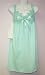  : Contessa Di Roma 011 Lace Trimmed Cotton Chemise in Mint (Sizes S-3X)