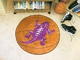 Texas Christian TCU Horned Frogs NCAA 29 Round Basketball Area Rug Floor Mat