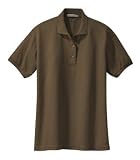 NEW Port Authority - Ladies Silk Touch Sport Shirt Bark-XL