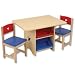 Star Table &amp; Chair Set with Primary Bins