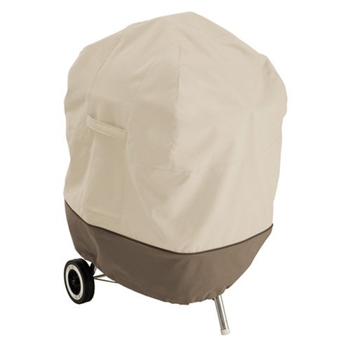 Veranda Kettle Barbecue Cover, in pebble, fits kettle barbecues up to 26 wide