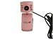 Electronics : Cute Baby Pink Webcam