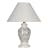 Ore International 15 Ceramic Accent Table Lamp - Ivory
