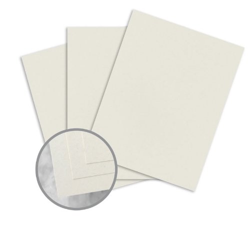ENVIRONMENT Moonrock Card Stock - 8 1/2 x 11 in 80 lb Cover Smooth 30% Recycled 250 per Package