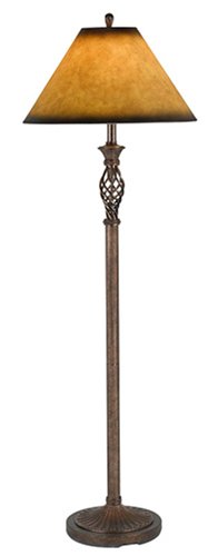 150w 3 Way Twisted Cage Floor Lamp