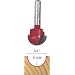 Freud 18-112 3/4-Inch Diameter Round Nose Router Bit with 1/4-Inch Shank