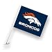 DENVER BRONCOS Double Sided Car Flags