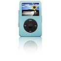yooZoo Aluminum Hard Case for Apple iPod Video 5G 30GB and iPod Classic 80GB with Screen Protector Tropical Blue
