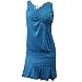 adidas Women's adilibria Ana Ivanovic Dress, Cyan, Large