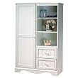 Country Door Chest In Pure White Finish