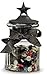 Park Designs Black Star Glass Jar - 5.5